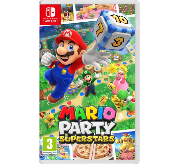 Nintendo Mario Party Superstars Standard Cinese semplificato, Cinese tradizionale, Tedesca, DUT, Inglese, ESP, Francese, ITA, Giapponese, Coreano, Russo Nintendo Switch - (NIN GAME MARIO PARTY SUPERSTARS)