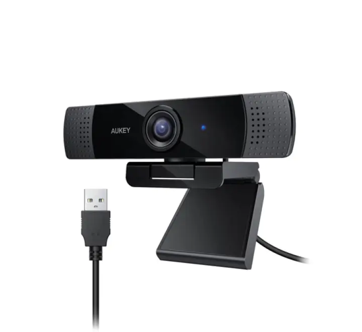 AUKEY PC-LM1E webcam 2 MP 1920 x 1080 Pixel USB Nero - (AUK WEBCAM LIVESTREAMING MIC 1080P PCLM1)