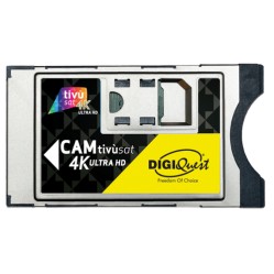 Digiquest Cam TivÃÂ¹sat 4K Ultra HD Modulo di accesso condizionato (CAM) - (DGQ CAM BUNDLETVSAT4K TIVUSAT 4K)