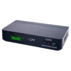 i-ZAP T395 set-top box TV Terrestre HD Nero - (IZP DECODER ST395 DVBT2+DVBS2)